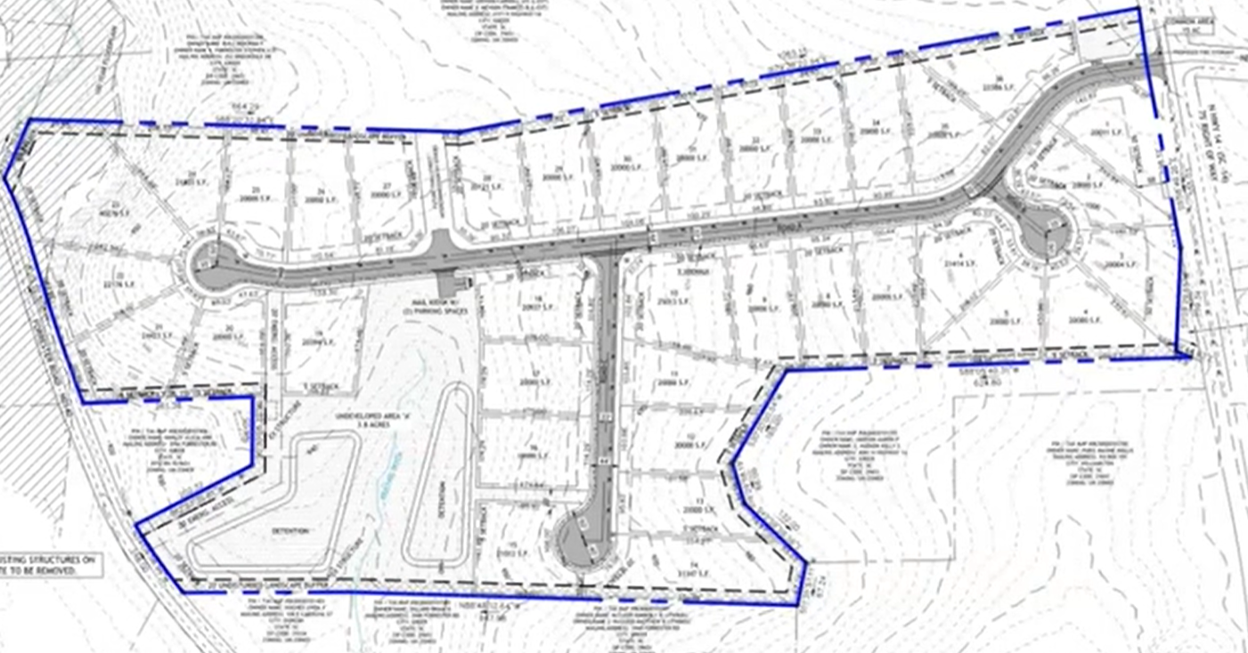Oakvale subdivision Blue Ridge
